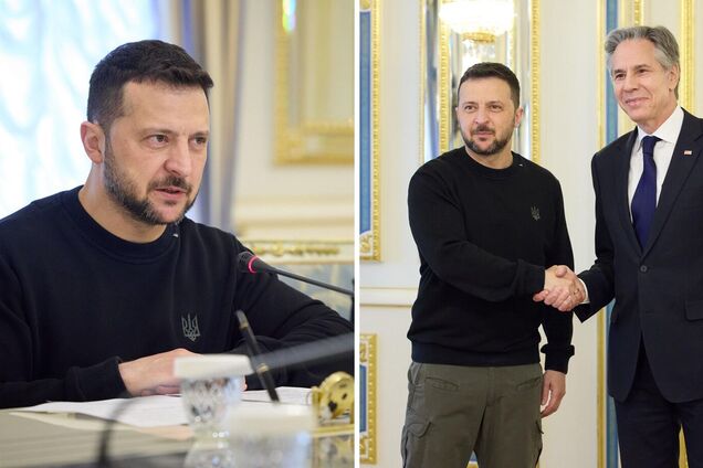 'Люди под огнем': Зеленский на встрече с Блинкеном заявил, что для защиты Харькова и области нужны два ЗРК Patriot