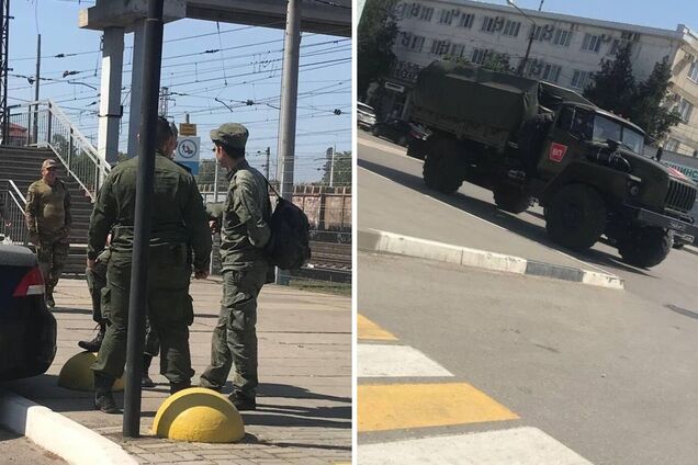 Росія перекинула в окупований Джанкой нові військові підрозділи: в 'Атеш' розкрили подробиці. Фото
