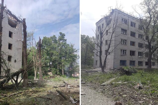 Окупанти вдарили авіабомбою по Харківщині: пошкоджено лікарню, постраждали медики. Фото