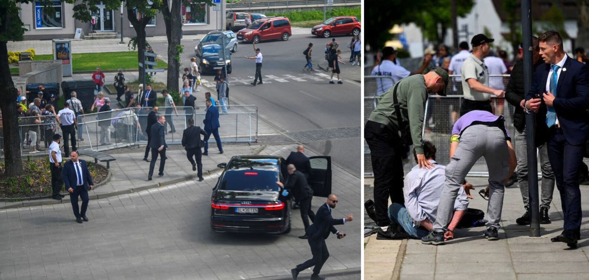 Покушение на премьера Словакии Фицо: в сеть выложили видео момента