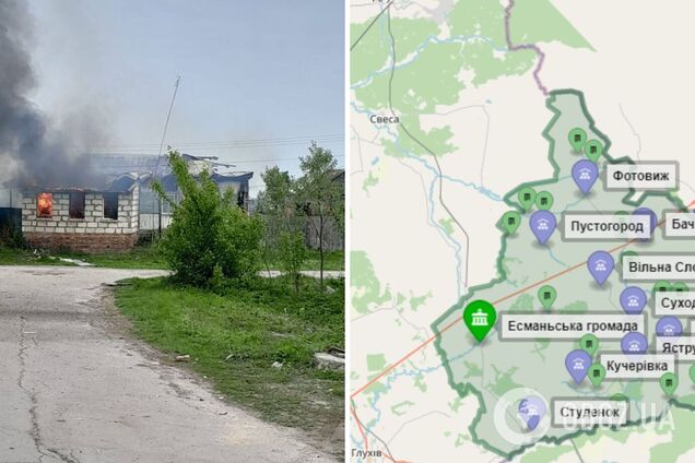 Россияне обстреляли Сумщину из РСЗО: погибла женщина. Фото разрушений
