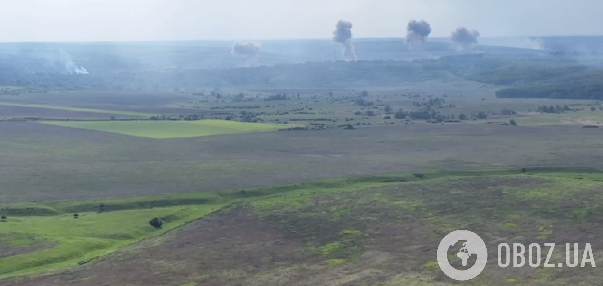 'Буває по два залпи одразу': захисники України показали, як окупанти керованими авіабомбами б'ють по українських позиціях. Відео