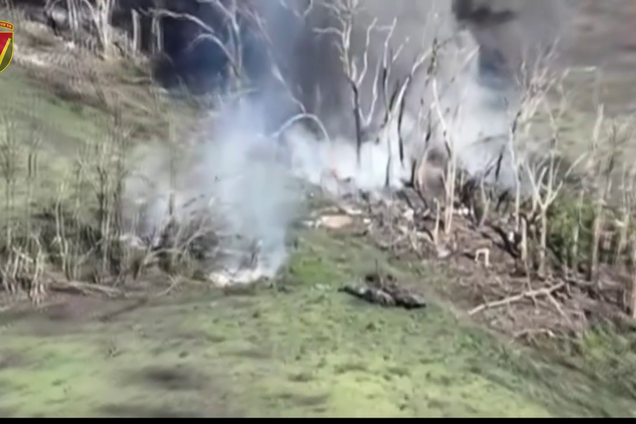 Отработали точно: украинские артиллеристы уничтожили полевой склад БК и БРЭМ оккупантов. Видео