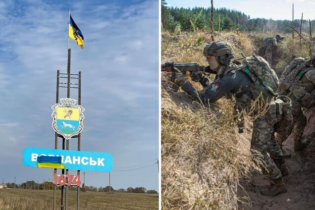Бои на севере Харьковщины в Волчанске