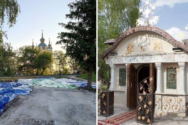 В Киеве демонтировали самострой УПЦ МП. Это выстраданный подарок Национальному музею истории Украины