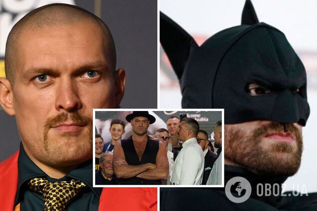 Усик удивлял халатом из 'Красной жары', а Фьюри косил под мафию: самые стильные и оригинальные наряды чемпионов