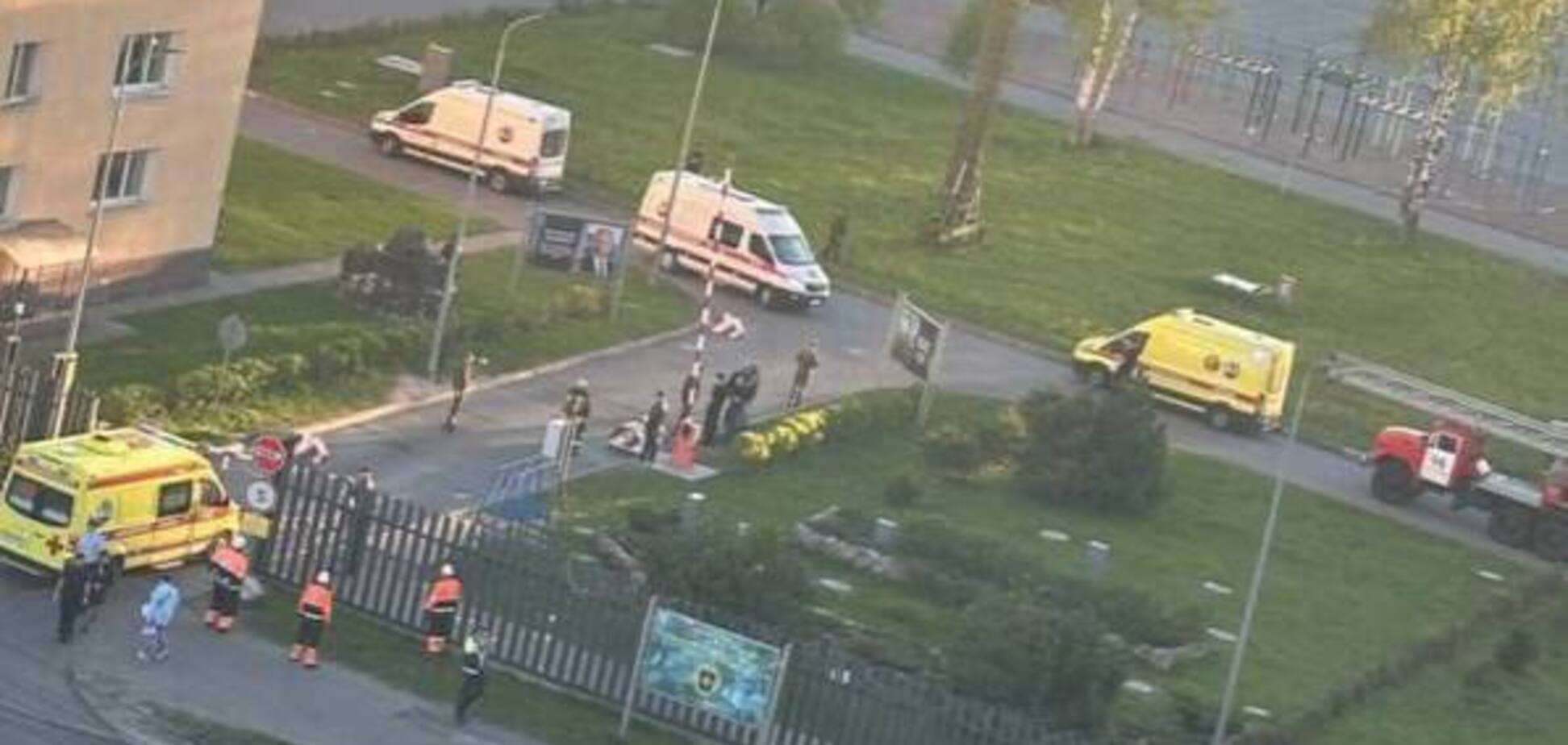 В Санкт-Петербурге беспилотник атаковал военную академию. Видео