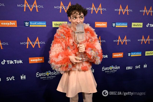 У победителей Евровидения 2024 забрали хрустальный микрофон. Что известно