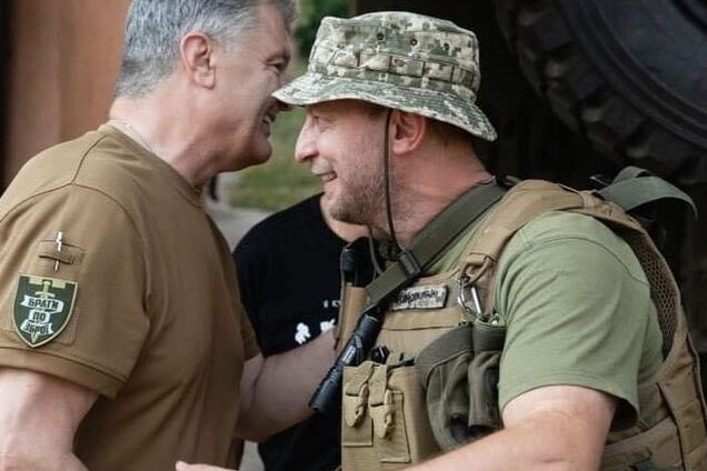 Степан Барна награжден медалью 'За военную службу': Порошенко тепло поздравил побратима