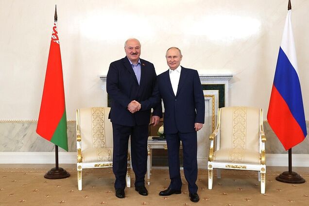 Путін і Лукашенко в Кремлі