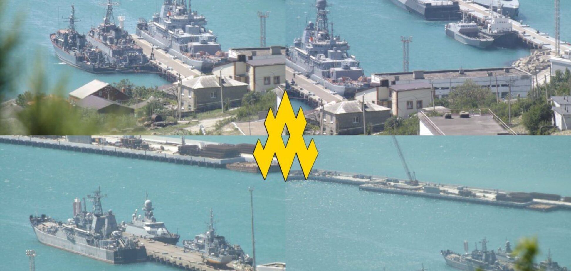 Оккупанты укрепляют военно-морскую базу в Новороссийске: в 'Атеш' раскрыли подробности. Фото