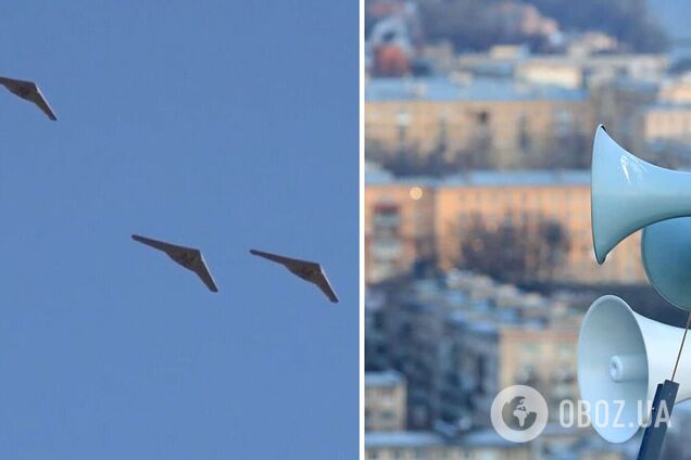 Україною шириться повітряна тривога: ворог запустив 'Шахеди' одночасно з двох напрямків