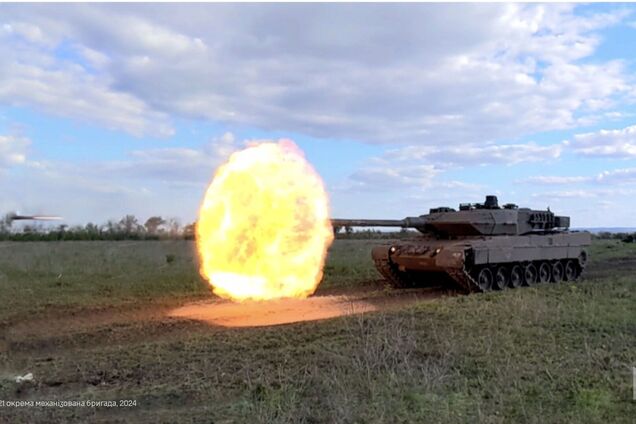 'Страшний сон для ворогів!' Генштаб показав, як працюють у парі танк Leopard та гармата Rheinmetall