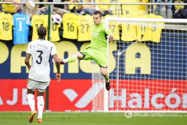 Голкіпер збірної України у матчі 'Реала' пропустив три голи за вісім хвилин. Відео