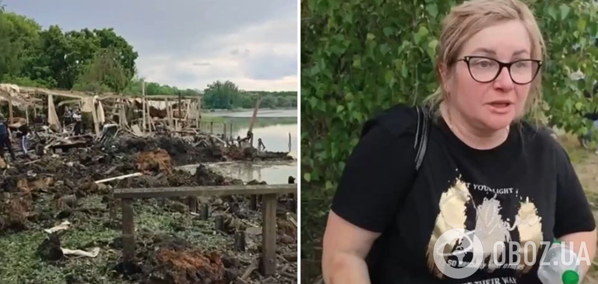 Военных и близко не было: очевидцы в Черкасской Лозовой рассказали о первых минутах после теракта РФ. Видео