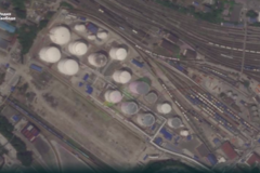 Последствия атаки украинских дронов по Новороссийску показали на спутниковых снимках