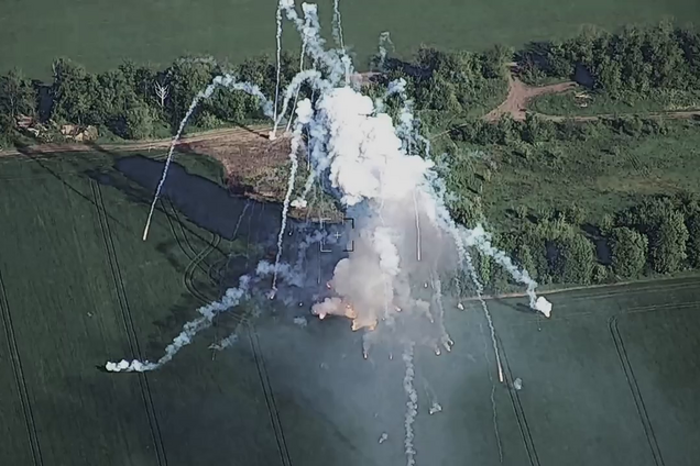 Воины ССО поразили третий российский ЗРК 'Бук' на Сумском направлении за неделю. Видео