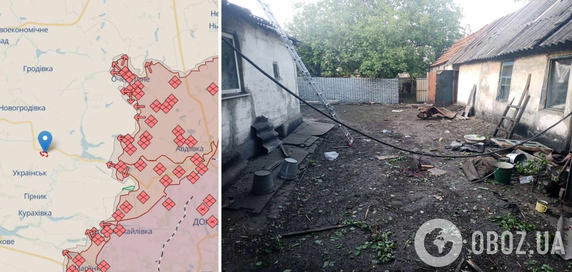 Росіяни обстріляли 'Градом' село Мемрик на Донеччині: є загиблі і поранені. Фото