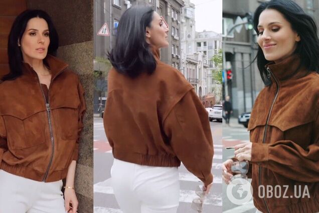 Маша Ефросинина вышла в люди в супермодной куртке весны 2024