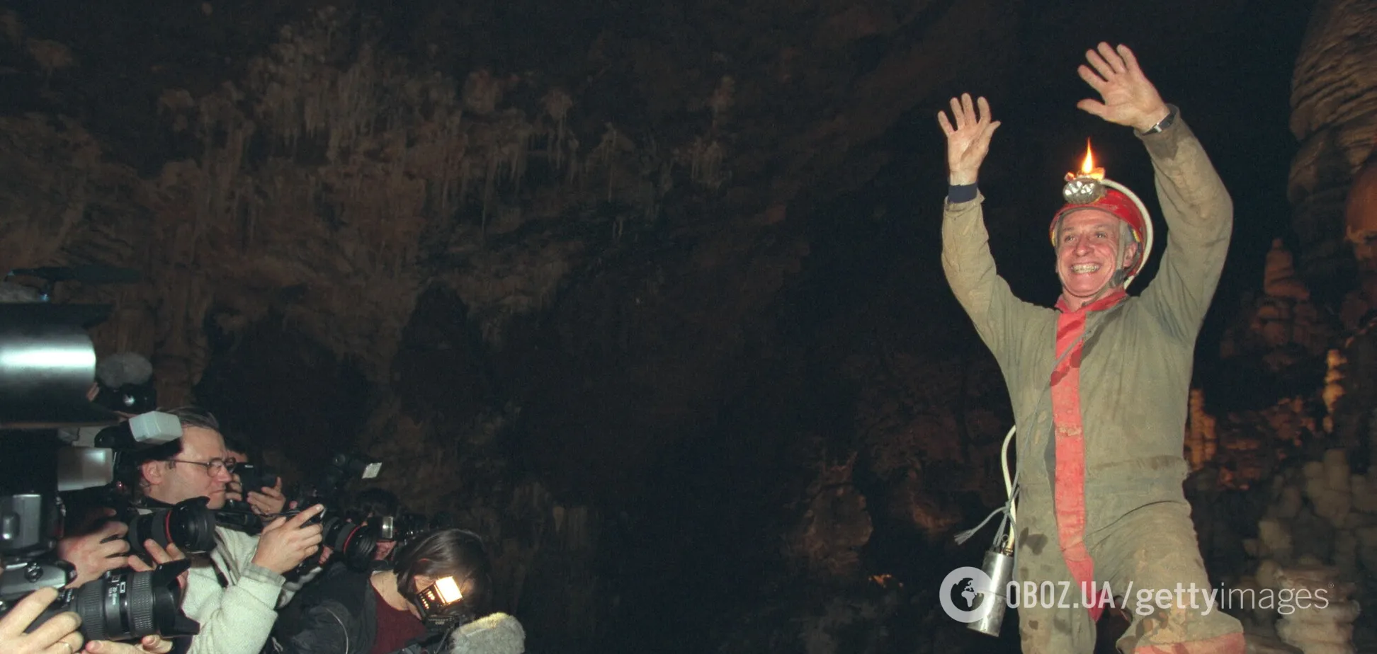 Пам'ять не фіксує час: про що дізнався француз Мішель Сіфр, який 63 дні прожив у темряві без зв'язку з людьми. Фото