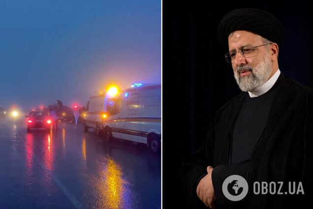 Виявлено місце аварії вертольота, на якому летів президент Ірану: пасажири, найімовірніше, загинули. Всі подробиці, фото й відео 