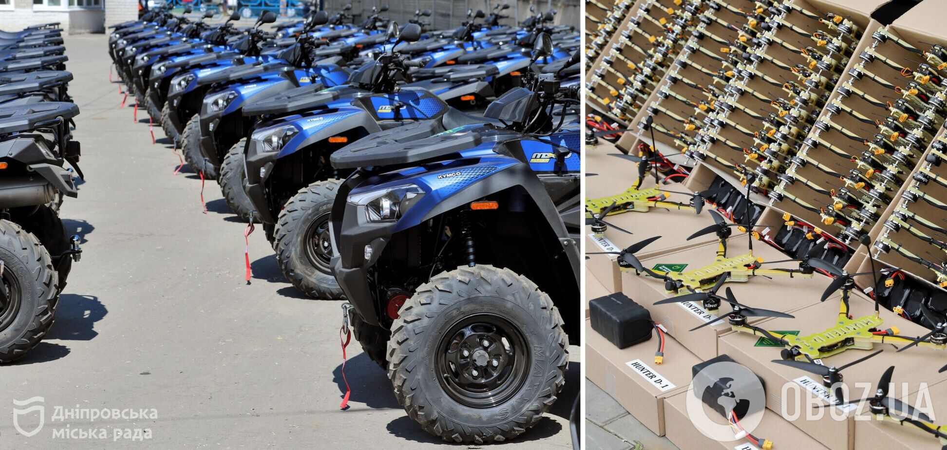 На этой неделе Днепр доставил на Харьковское направление и восток около тысячи дронов и квадроциклов, – Филатов