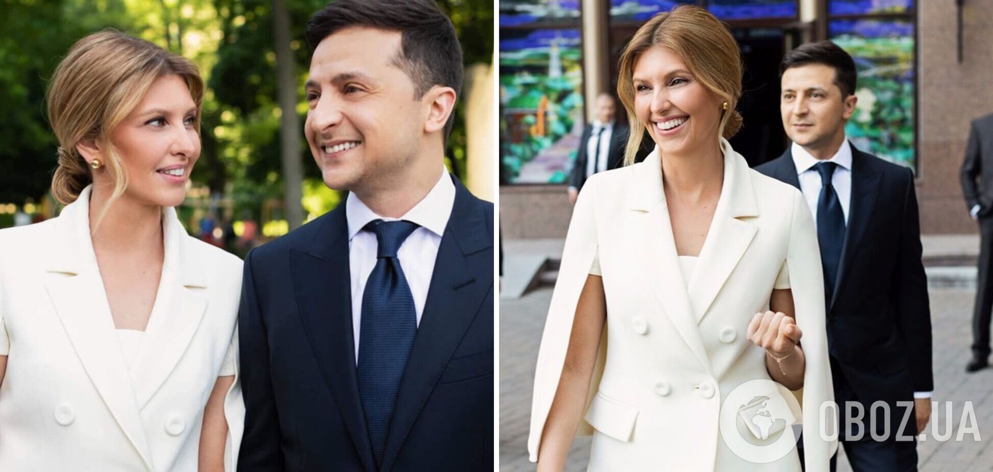 Как выглядела Елена Зеленская на инаугурации мужа в 2019 году: невероятно красивый наряд шили 184 часа. Фото