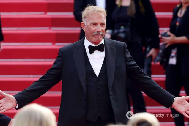 Кевін Костнер розплакався під час 7-хвилинних овацій на Каннському кінофестивалі: підтримати 69-річного актора прийшли п'ятеро його дітей