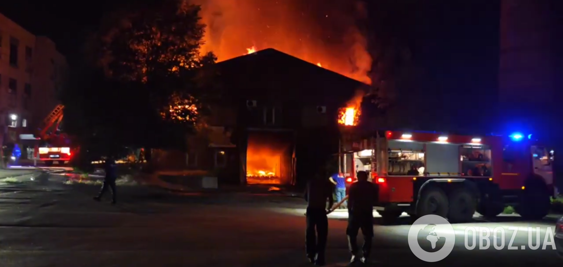 Пожежа в Маріуполі