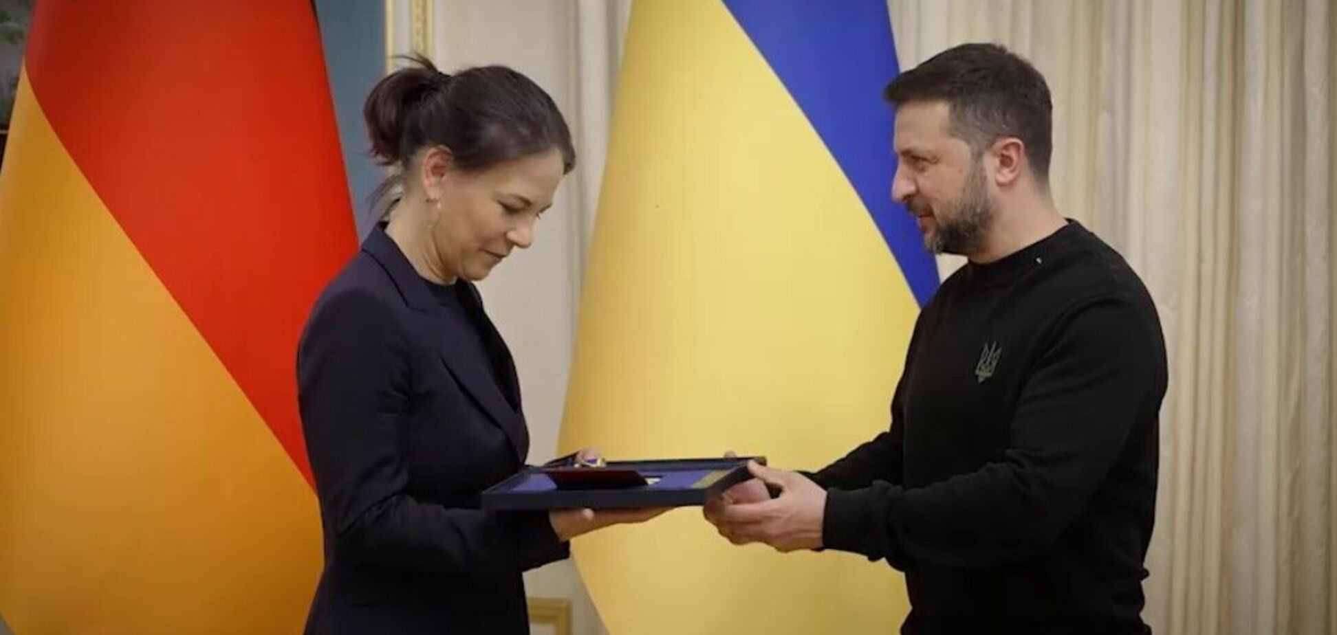 Зеленский встретился с Бербок в Киеве: говорили о ПВО и евроинтеграции. Фото и видео