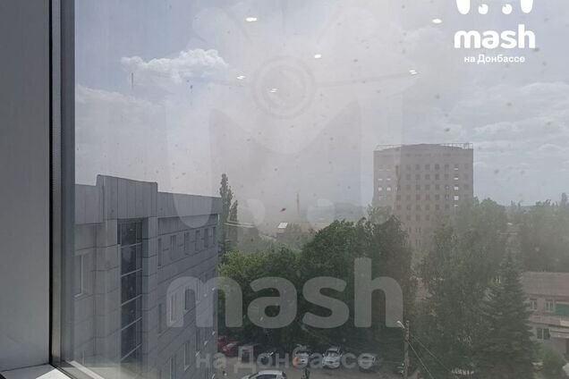 'Было несколько прилетов': в оккупированной Макеевке прогремели взрывы, поднялся дым. Фото
