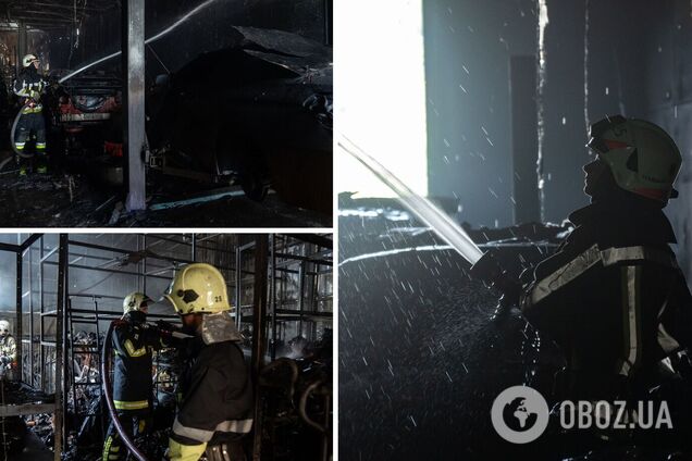 Пожежа виникла на СТО