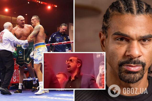 'Что он делает?!' Появилось видео огненной реакции Хэя на нокдаун Фьюри в бою с Усиком