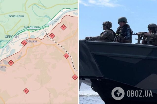 Враг продолжает попытки выбить ВСУ с левобережья Днепра: было отбито семь штурмов – Генштаб