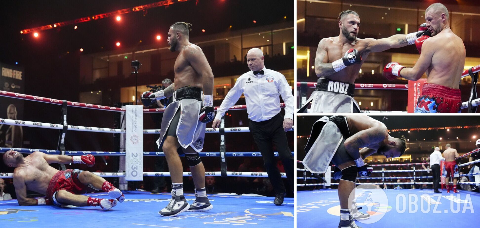 Знаменитий російський боксер ганебно програв, відлетівши у важкий нокдаун за 10 секунд до кінця бою. Відео