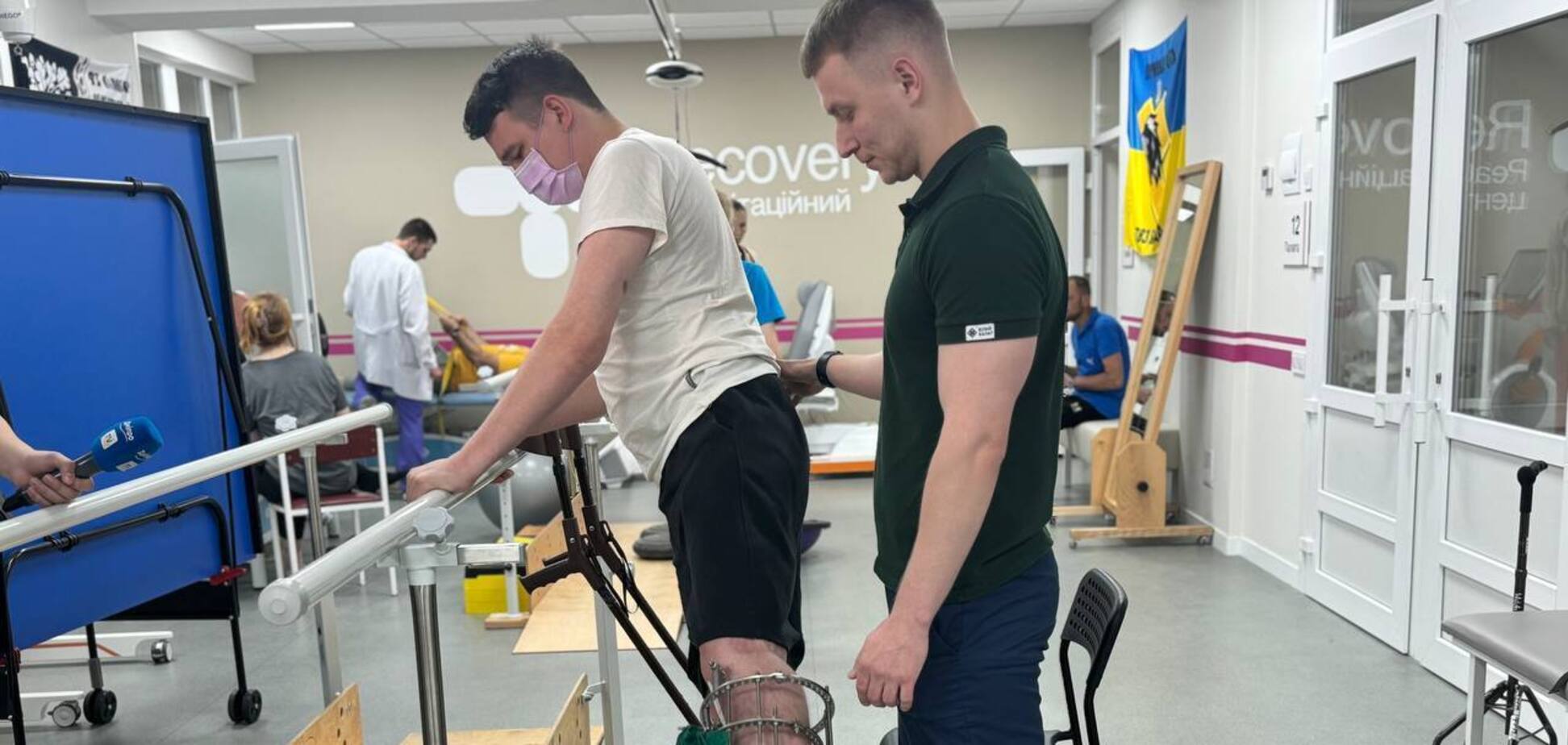 Реабілітаційний центр Дніпра повертає до повноцінного життя поранених українських воїнів