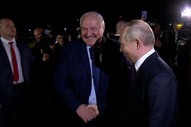 Лукашенко встретил Путина в Минске