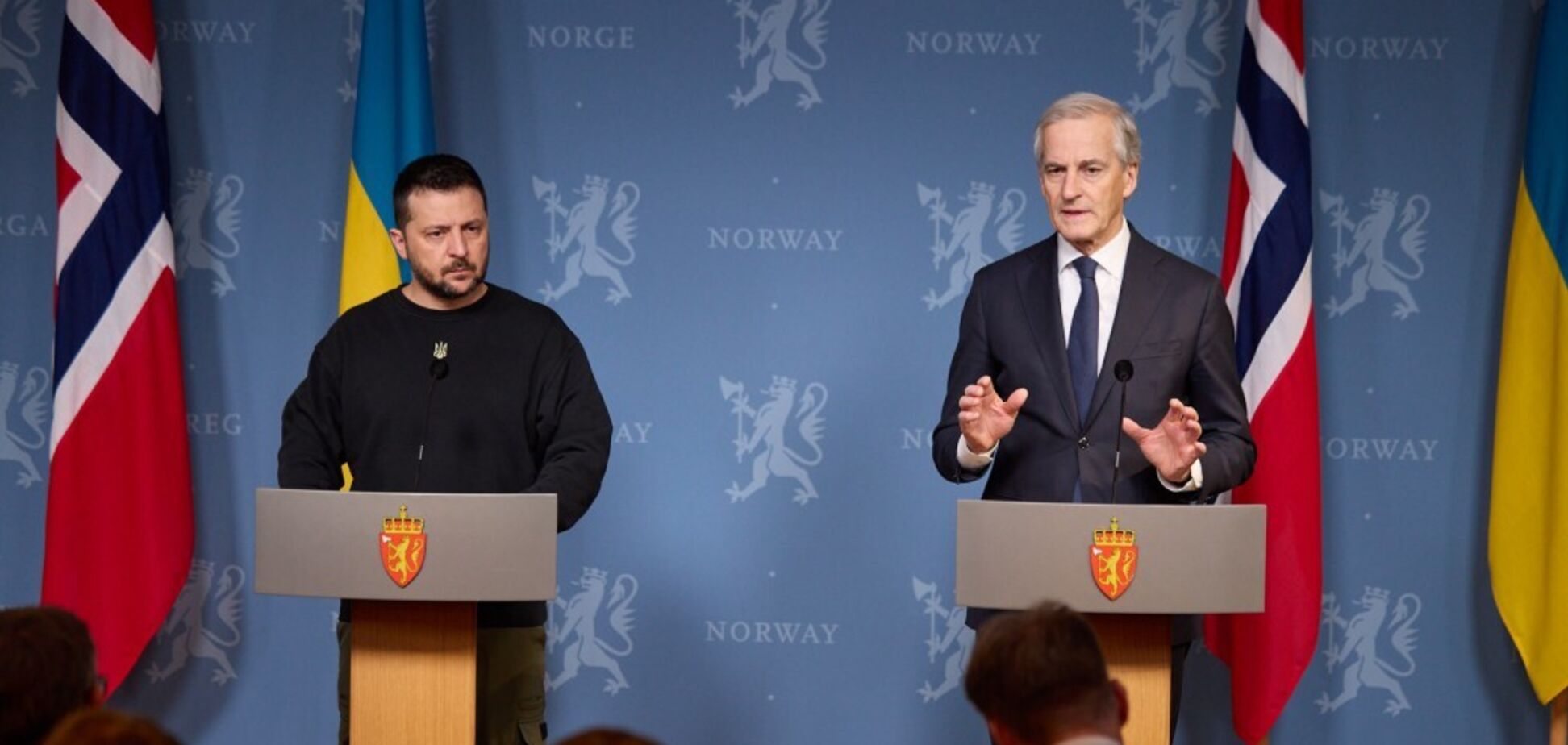 Украина и Норвегия завершили работу над текстом соглашения о безопасности