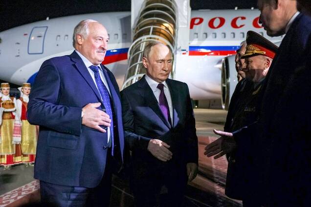 Зустріч Лукашенка та Путіна