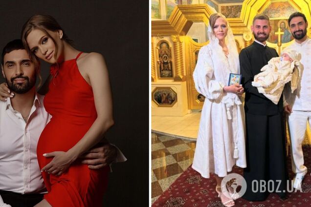 Козловський таємно похрестив сина в Києві: в мережі спливло фото