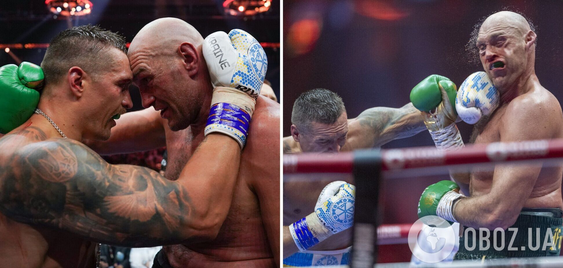 Выживал как мог: видео нокдауна Фьюри в бою с Усиком с нового ракурса