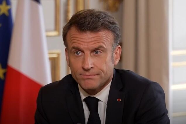 Еммануель Макрон на інтерв'ю