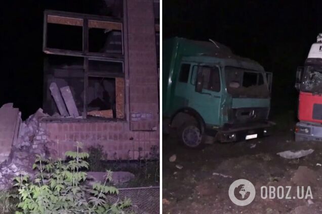 Армия России ночью нанесла четыре ракетных удара по Харькову и району: есть попадание в здание лицея. Фото и видео