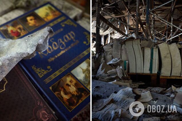 'Россия воюет против всего, что дает жизнь!' Зеленский показал разрушенную армией Путина типографию в Харькове