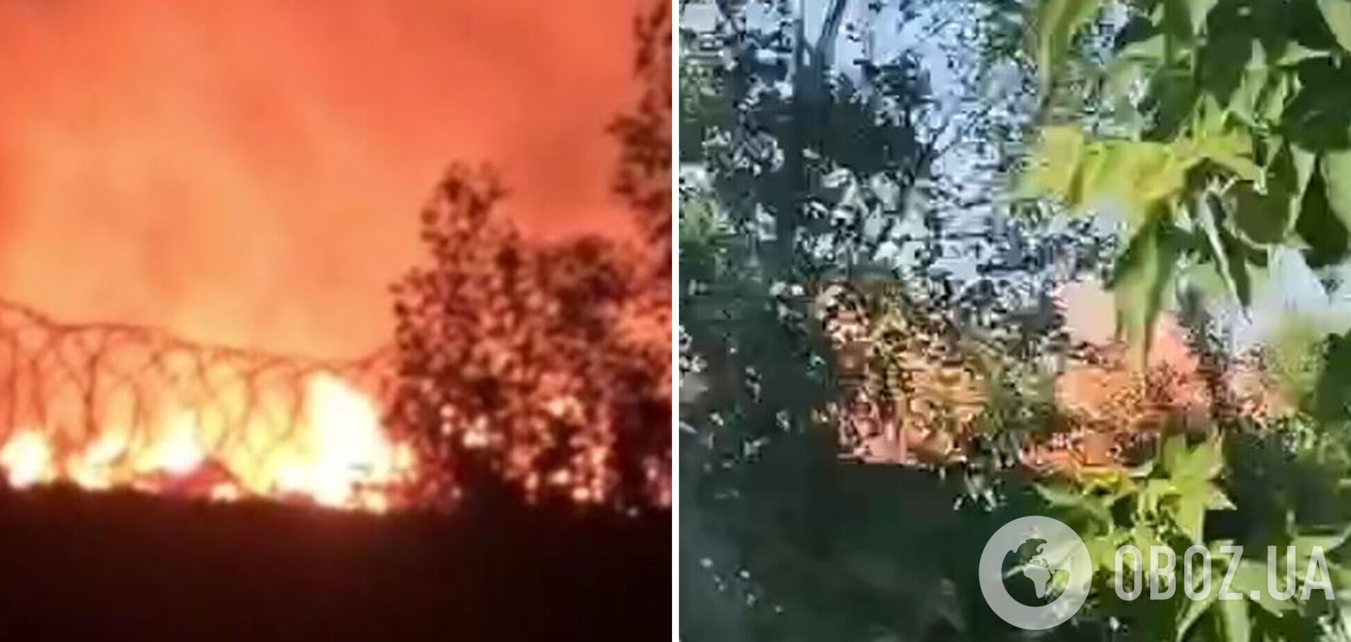 У Донецьку горить картонно-паперова фабрика: пів дня не можуть погасити. Відео