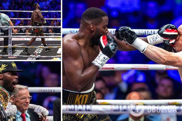 Непобедимый чемпион мира по боксу сенсационно проиграл в первом раунде, трижды упав в нокдаун. Видео