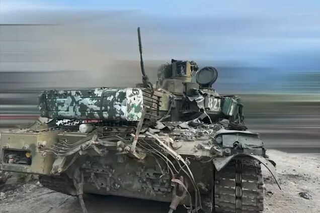Воины ВСУ затрофеили современный российский Т-90М 'Прорыв': эвакуация с поля боя продолжалась 4 месяца. Видео