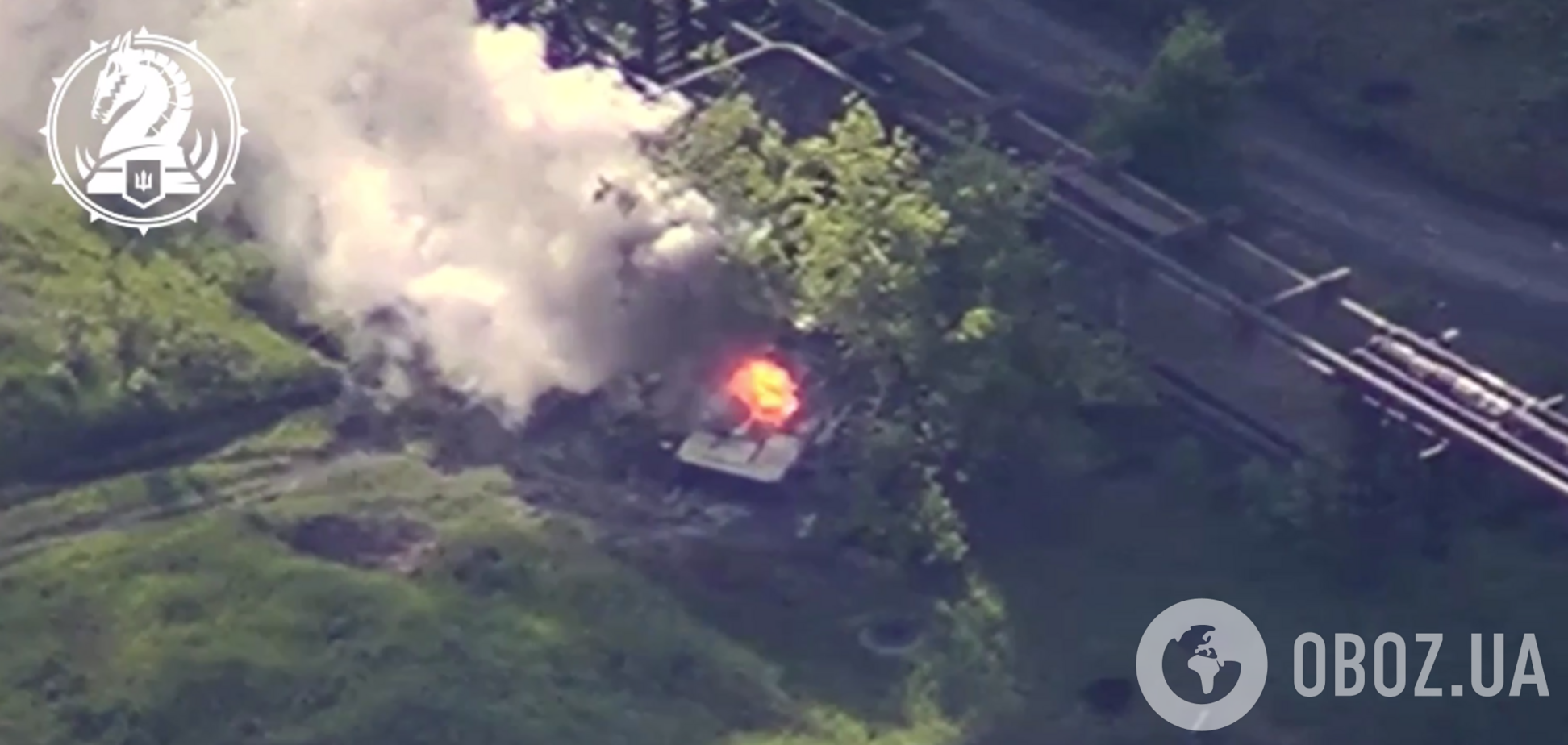 Украинские разведчики обнаружили и уничтожили вражескую САУ 'Гвоздика': видео