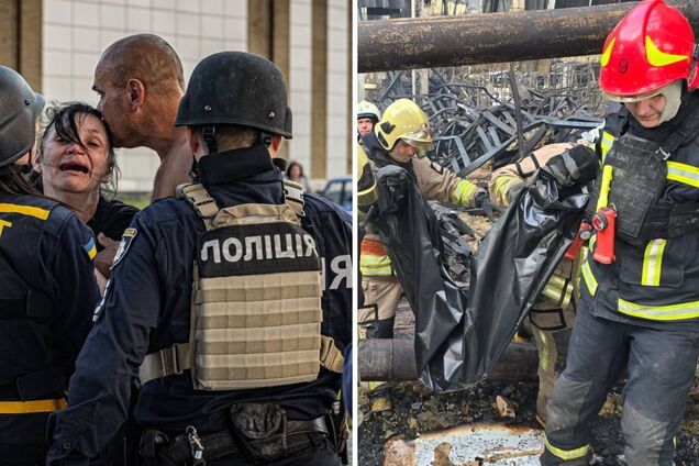 Ліквідація пожежі тривала 16 годин: в МВС показали страшні фото з 'Епіцентру' в Харкові