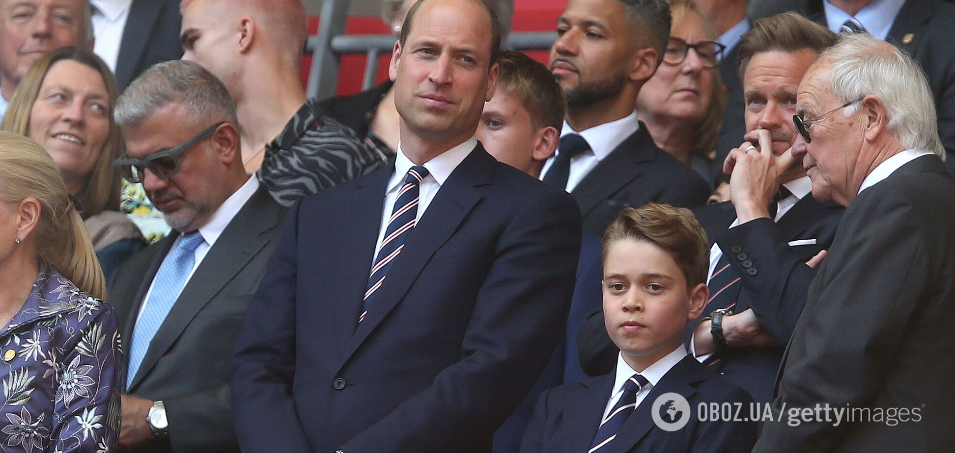 Принц Вільям і принц Джордж з'явилися на публіці в майже однакових образах: 10-річного хлопчика назвали міні-копією тата
